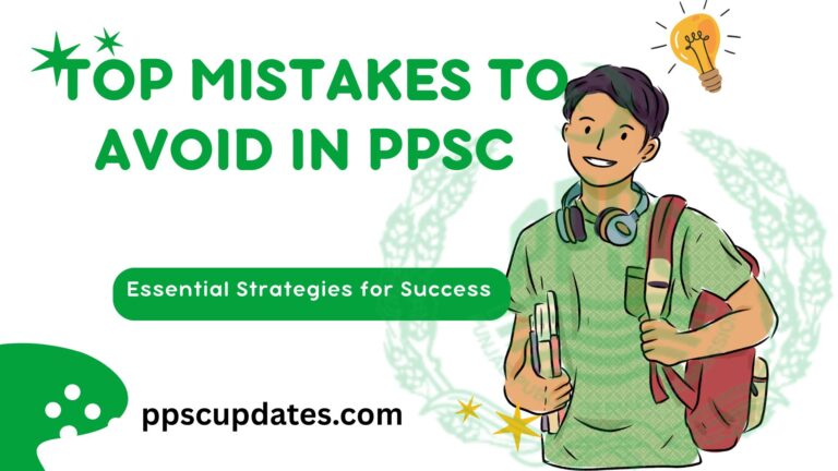 mistakes to avoid in ppsc