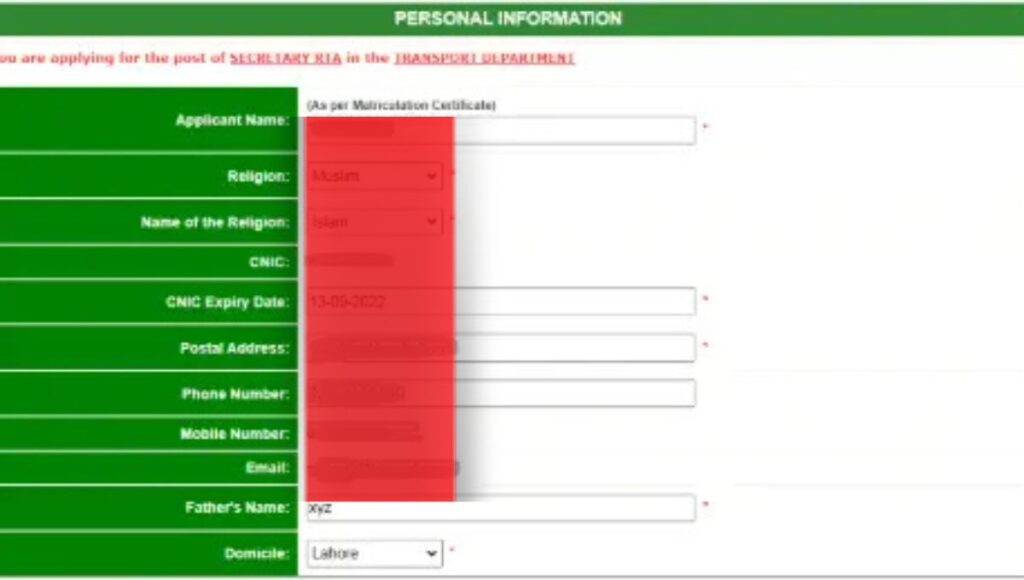 save information