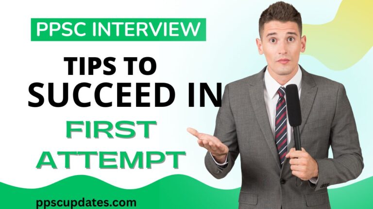 PPSC Interview Tips to Succeed in First Attempt