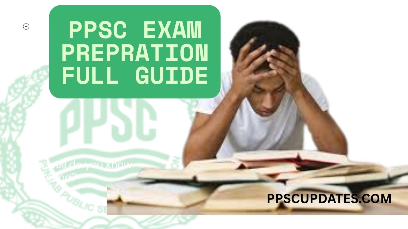 PPSC EXAM Prepration