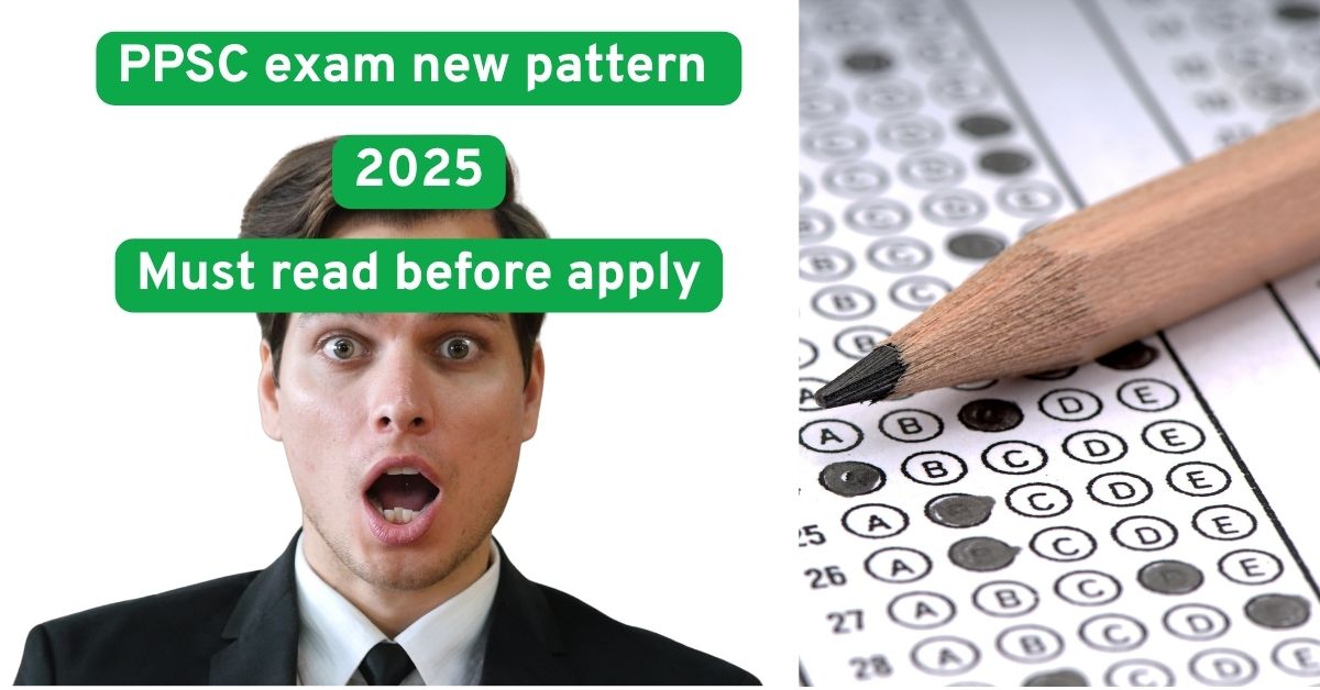 PPSC Paper Pattern 2025